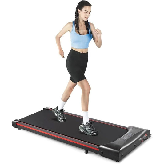 Compact and Foldable 2.5HP Under Desk Treadmill with Remote Control – Portable Walking Pad